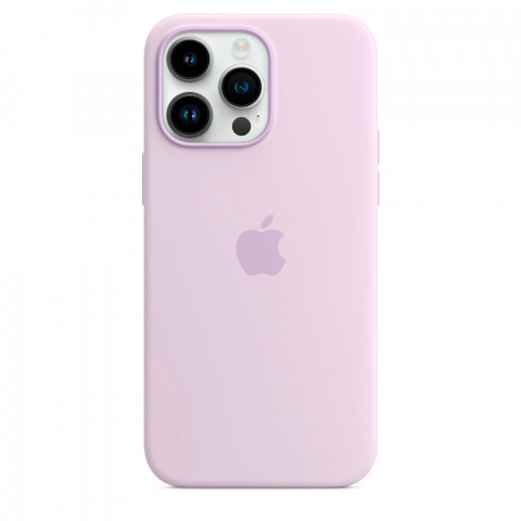Чохол LUX Silicone Case на iPhone 14 Pro Max Lilac with MagSafe